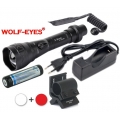 Wolf-Eyes X-Beam Biela XP-L HI V2, USB v.2017 + Červená LED Full Set