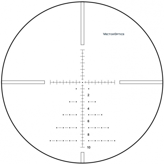 Puškohľad TAC Vector Optics Paragon Gen II 3-15x50 SFP SCOM-25