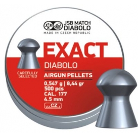 Diabolo JSB Exact 4,52mm/.177, 0,547g/8,44gr, 500ks