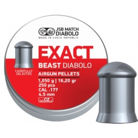 Diabolo JSB Exact Beast 4,52mm/.177, 1,050g/16,20gr, 250ks