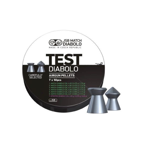 JSB Match Diabolo Test Light Weight  4,50mm/.177, 350ks