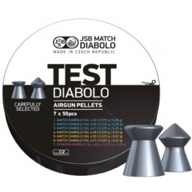 JSB Match Diabolo Test Middle Weight  4,50mm/.177, 350ks
