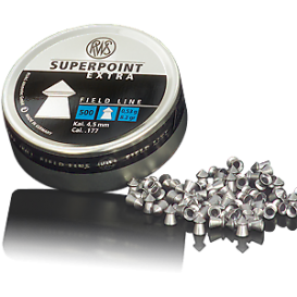 RWS Superpoint Extra 4,5mm/.177, 0,53g/8,2gr, 500ks