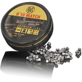 RWS R10 MATCH 4,5mm/.177, 0,53g/8,2gr, 500ks