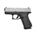 Glock 43X, kal. 9x19mm, 10r., Silver Slide (47804)
