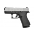 Glock 43X, kal. 9x19mm, 10r., Silver Slide (47804)