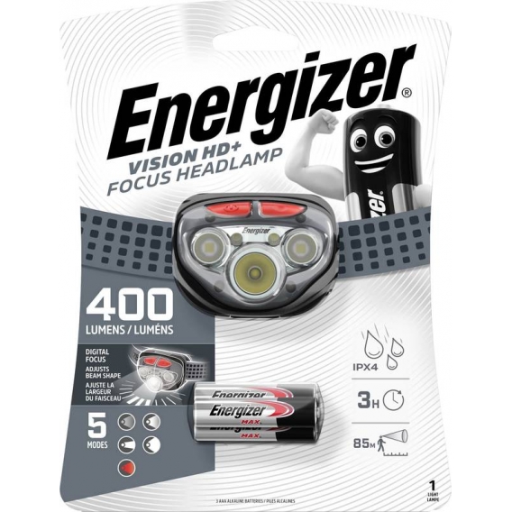 Energizer LED čelovka Vision HD+ Focus 3 x AAA