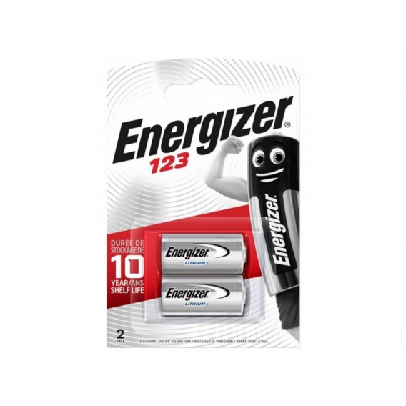 Energizer CR123A - balenie 2ks