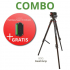 Combo trojnožka BOG DeathGrip tripod + indikátor zásahu Flash Bang